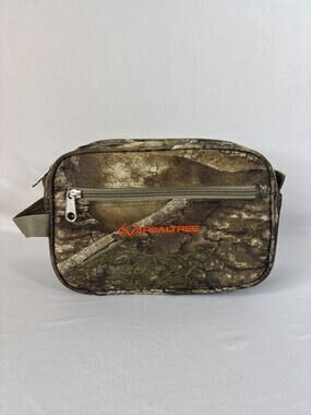 Realtree Camo Toiletry Bag Dopp Kit Travel Pouch Camouflage Men's